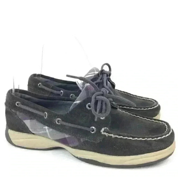 Sperry Top Sider Flats Size 5.5 Multicolored Suede - Picture 1 of 8